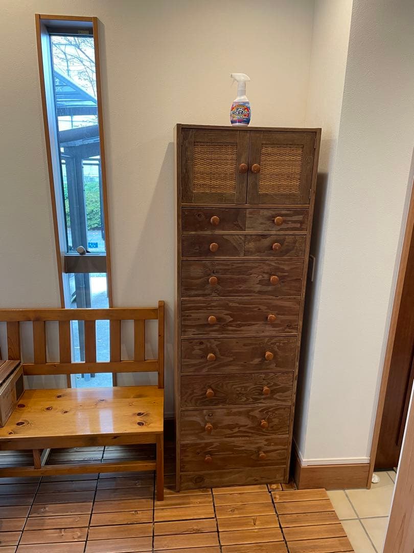 売り切り価格！アンファン家具　enfant アンファン カントリー　チェスト