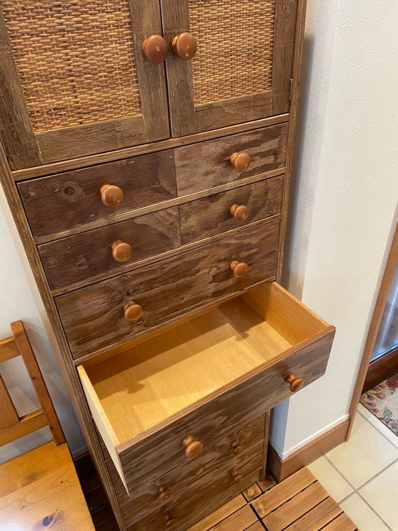 売り切り価格！アンファン家具　enfant アンファン カントリー　チェスト