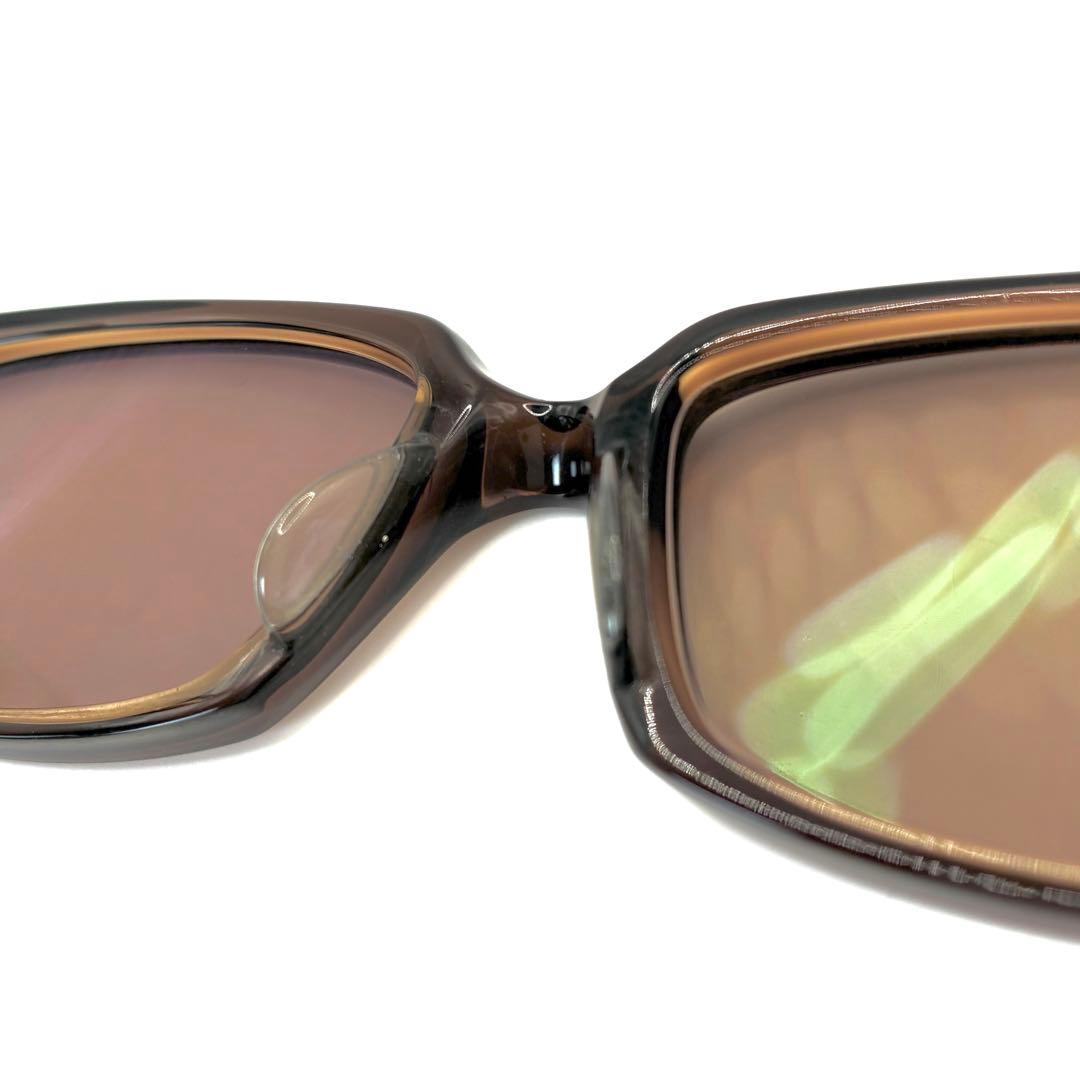 【美品】MASUNAGA 増永眼鏡　スクエア　サングラス　セルフレーム　鯖江