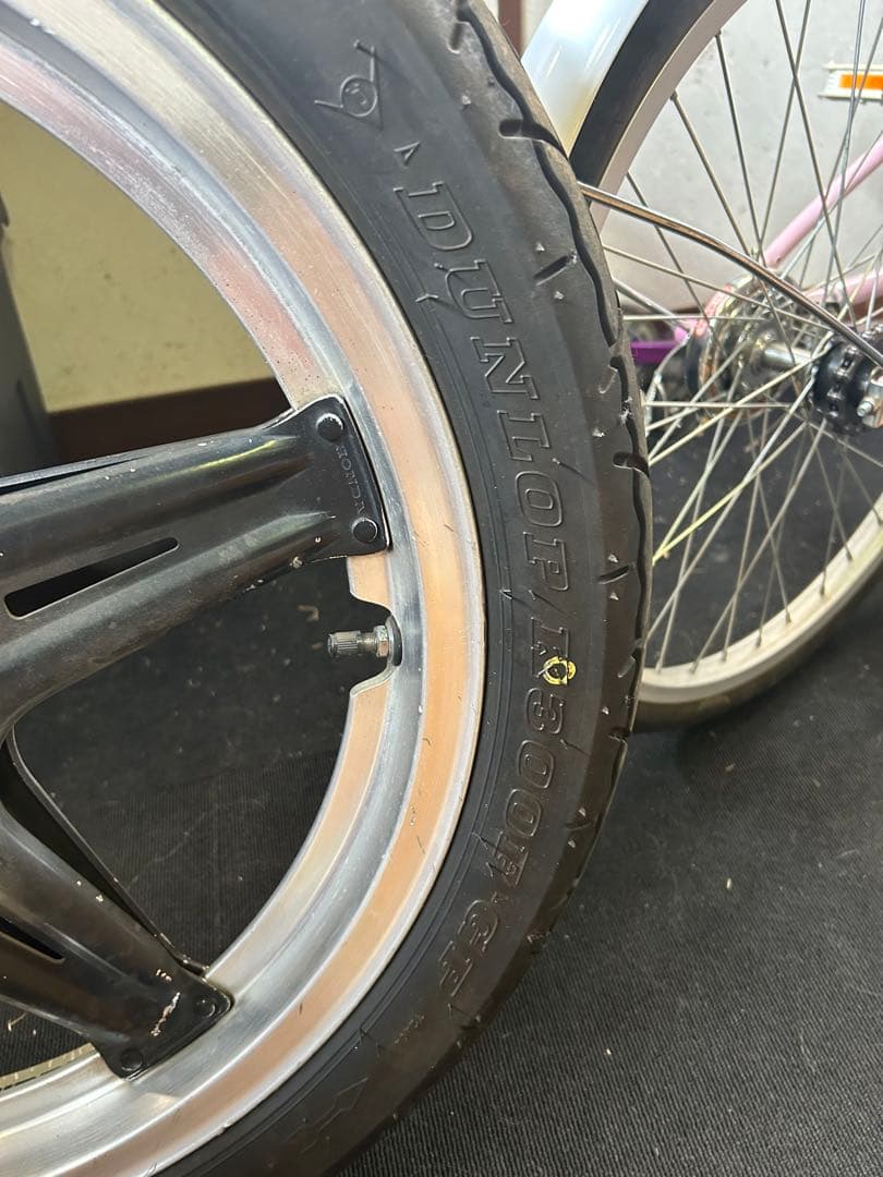 cb750f 純正ホイール　タイヤセット　コムスター　k300 rc04