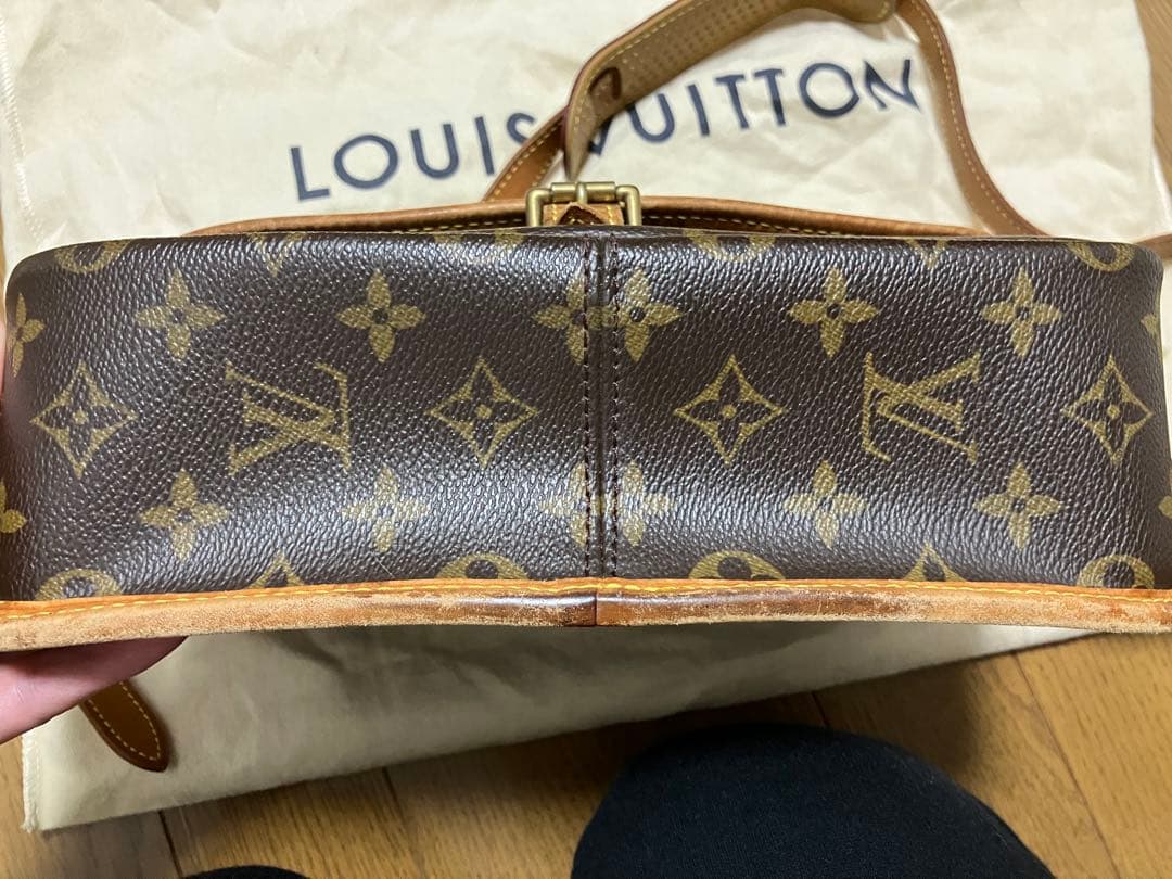 【鑑定済】ルイヴィトン モノグラム ソローニュ ショルダーバッグ