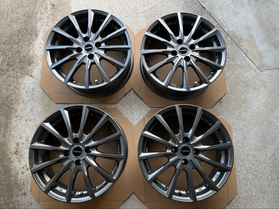 【ホイールのみ】BALMINUM 16インチ 4穴 4本セット/ライズ