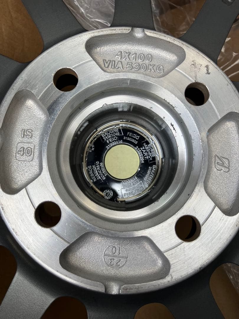 【ホイールのみ】BALMINUM 16インチ 4穴 4本セット/ライズ