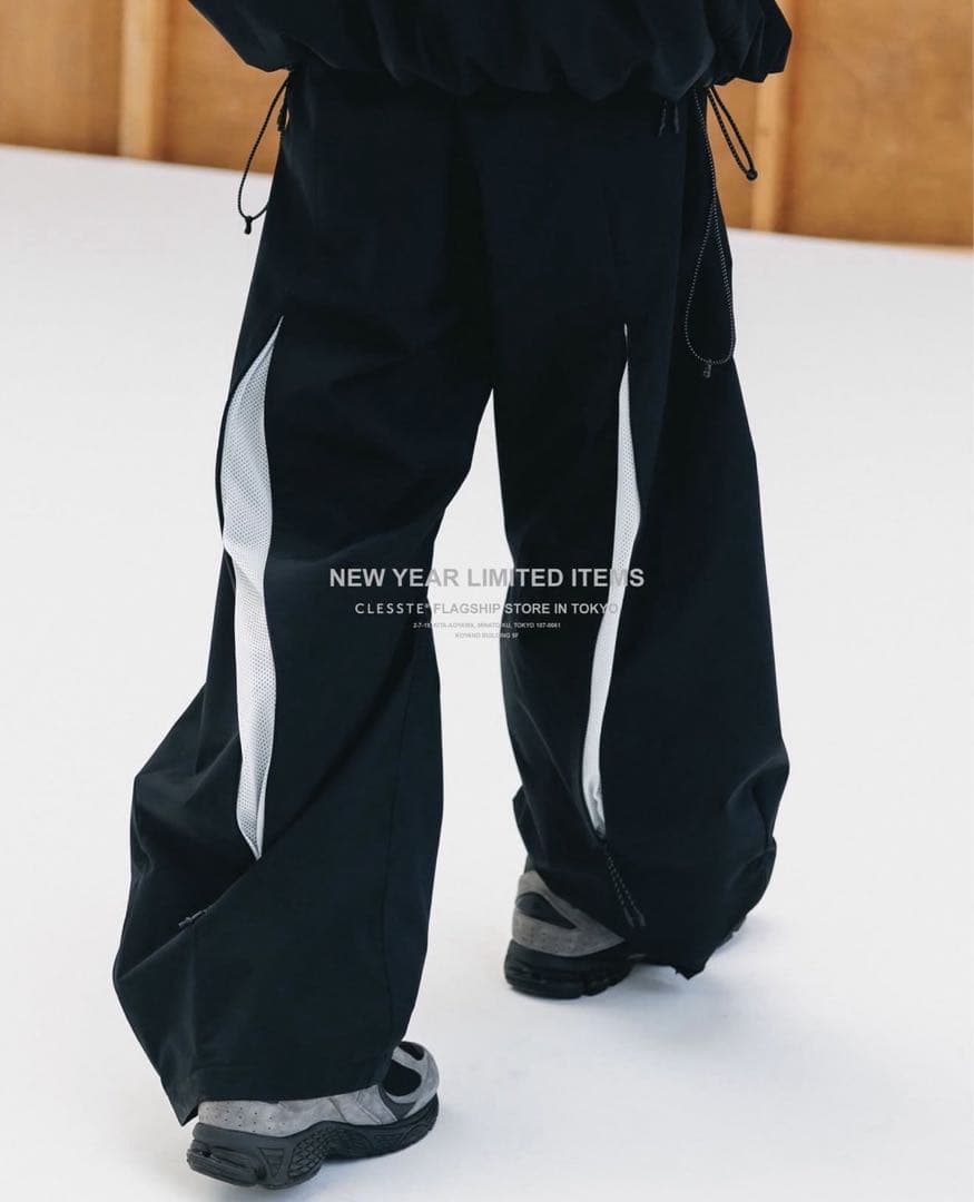 【店舗限定】GTX LABS CITY BARREL LEG PANTS