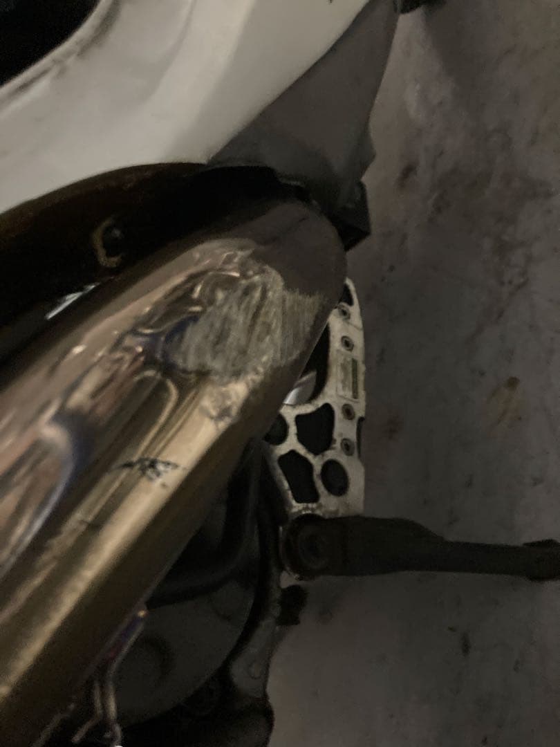 マジェスティ125社外マフラー