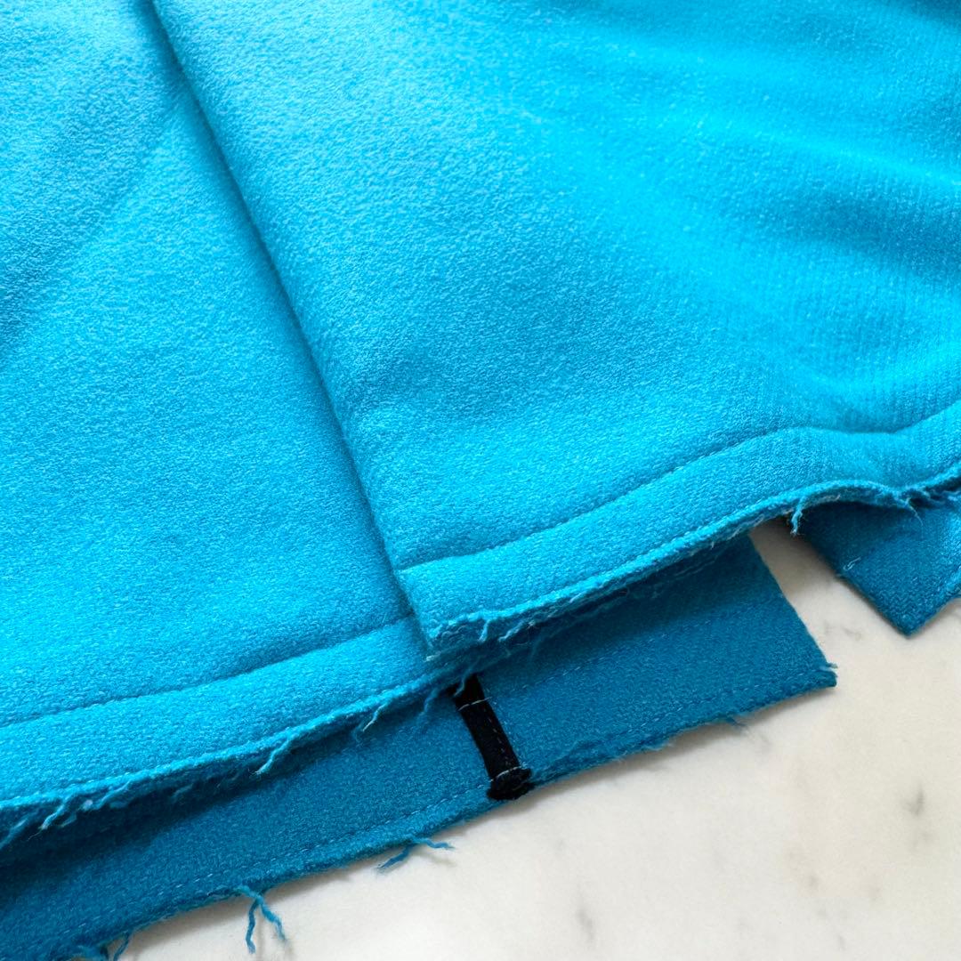 【美品】PLAN C プランシー チェスターコート カシミヤ ブルー ロング