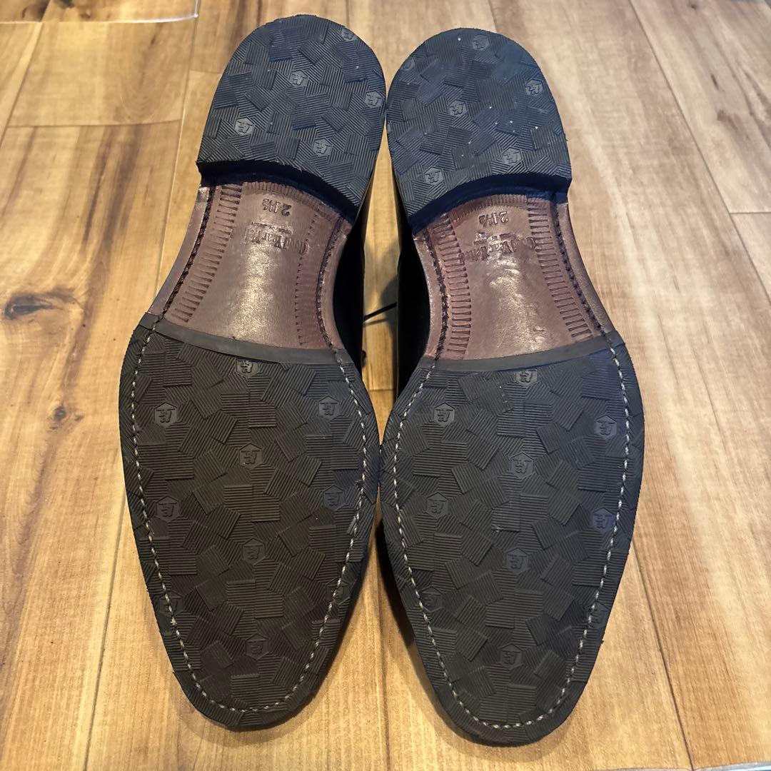 スコッチグレイン アリュール パンチドキャップトゥ 内羽根 Dウィズ