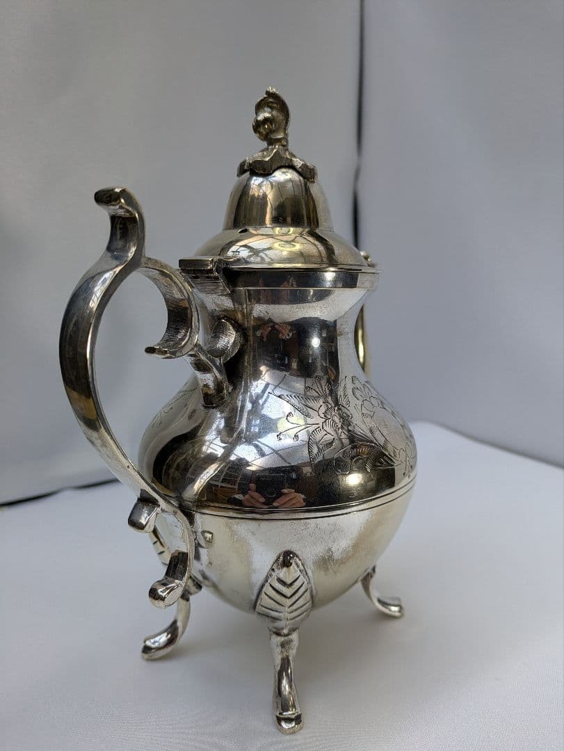 ☆b525、銀製品 シルバープレート コーヒーポット ティーポット b