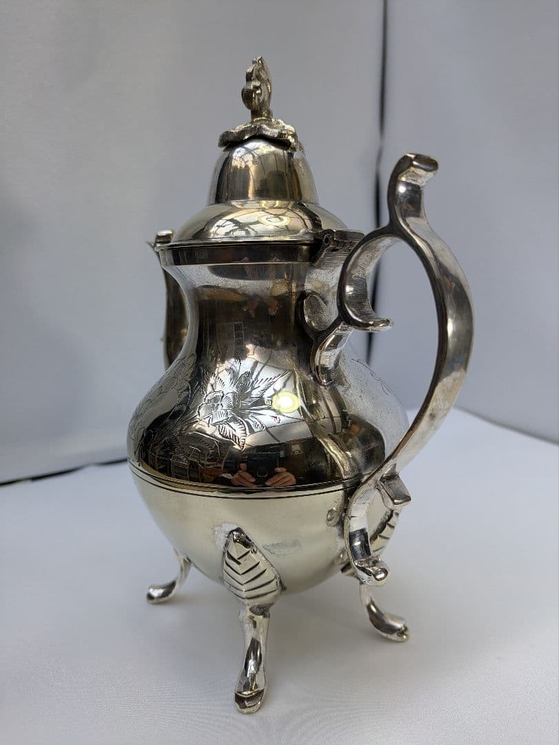 ☆b525、銀製品 シルバープレート コーヒーポット ティーポット b