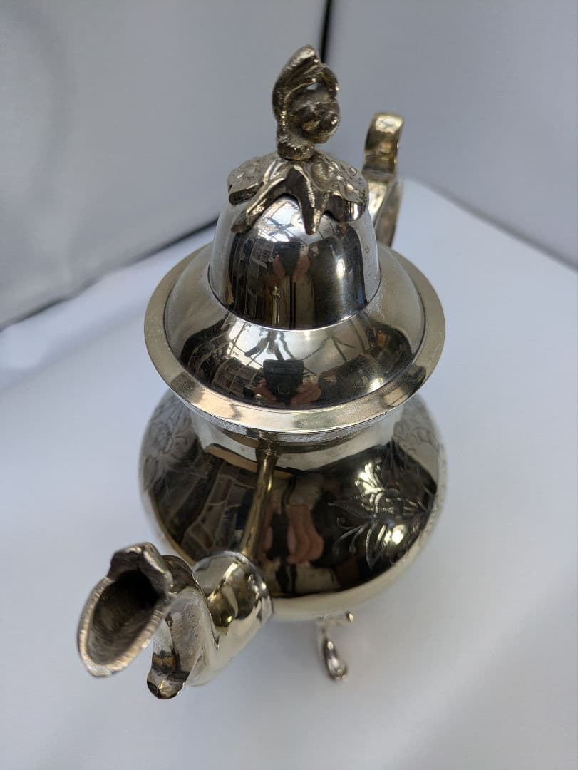 ☆b525、銀製品 シルバープレート コーヒーポット ティーポット b