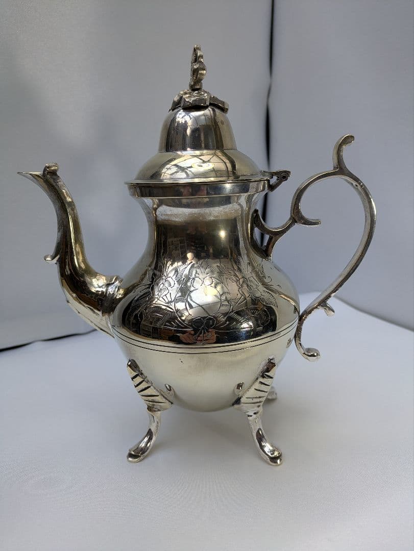 ☆b525、銀製品 シルバープレート コーヒーポット ティーポット b