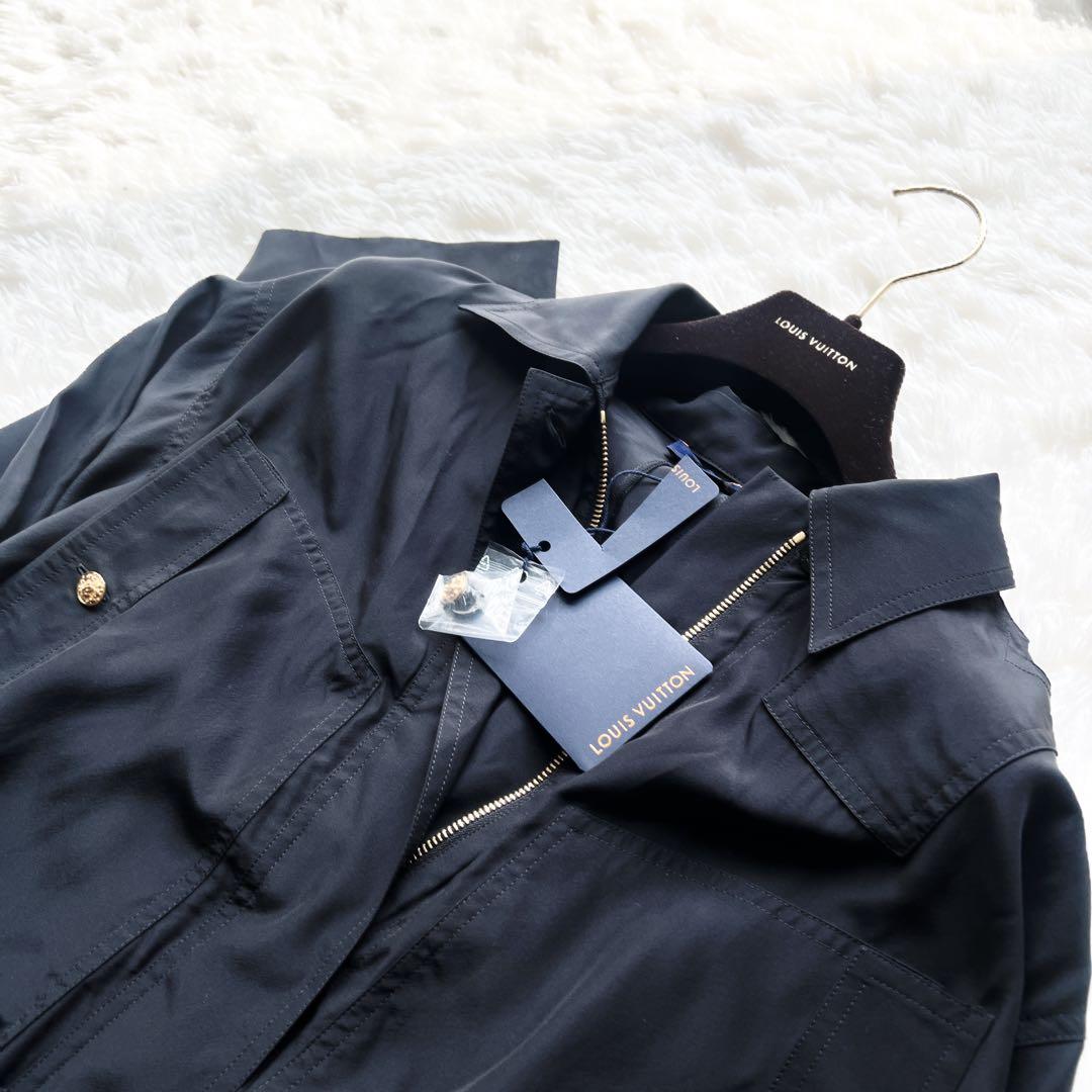 新品　LOUISVUITTON ヴィトン　ジャンプスーツ　オールインワン　シルク