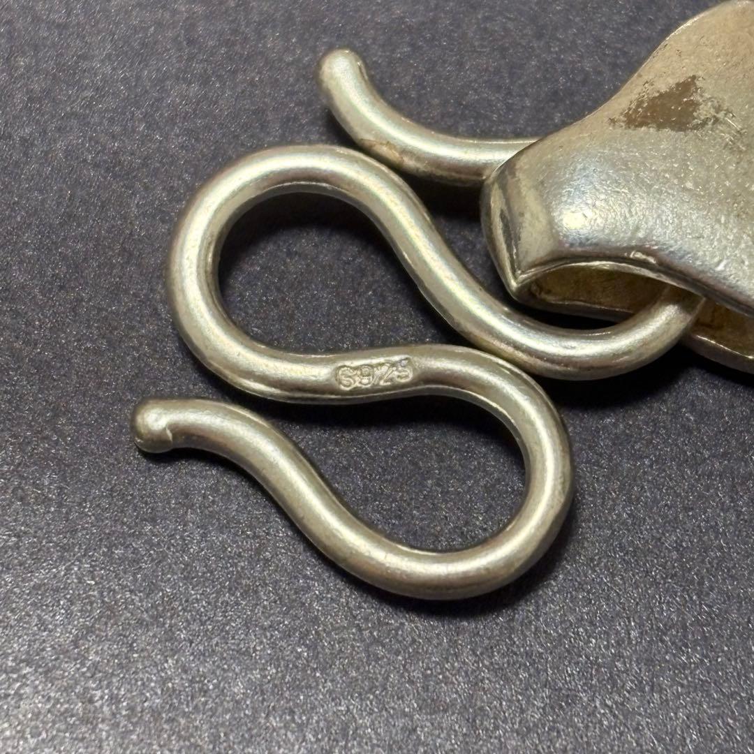 喜平ネックレス　ウォレットチェーン　ヴィンテージ　US輸入　925刻印あり