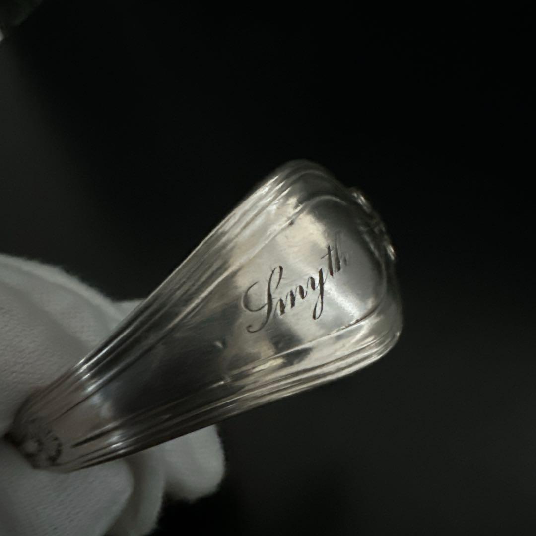 入手困難　希少　オールド　ティファニー バングル　フォーク　シルバー　カトラリー