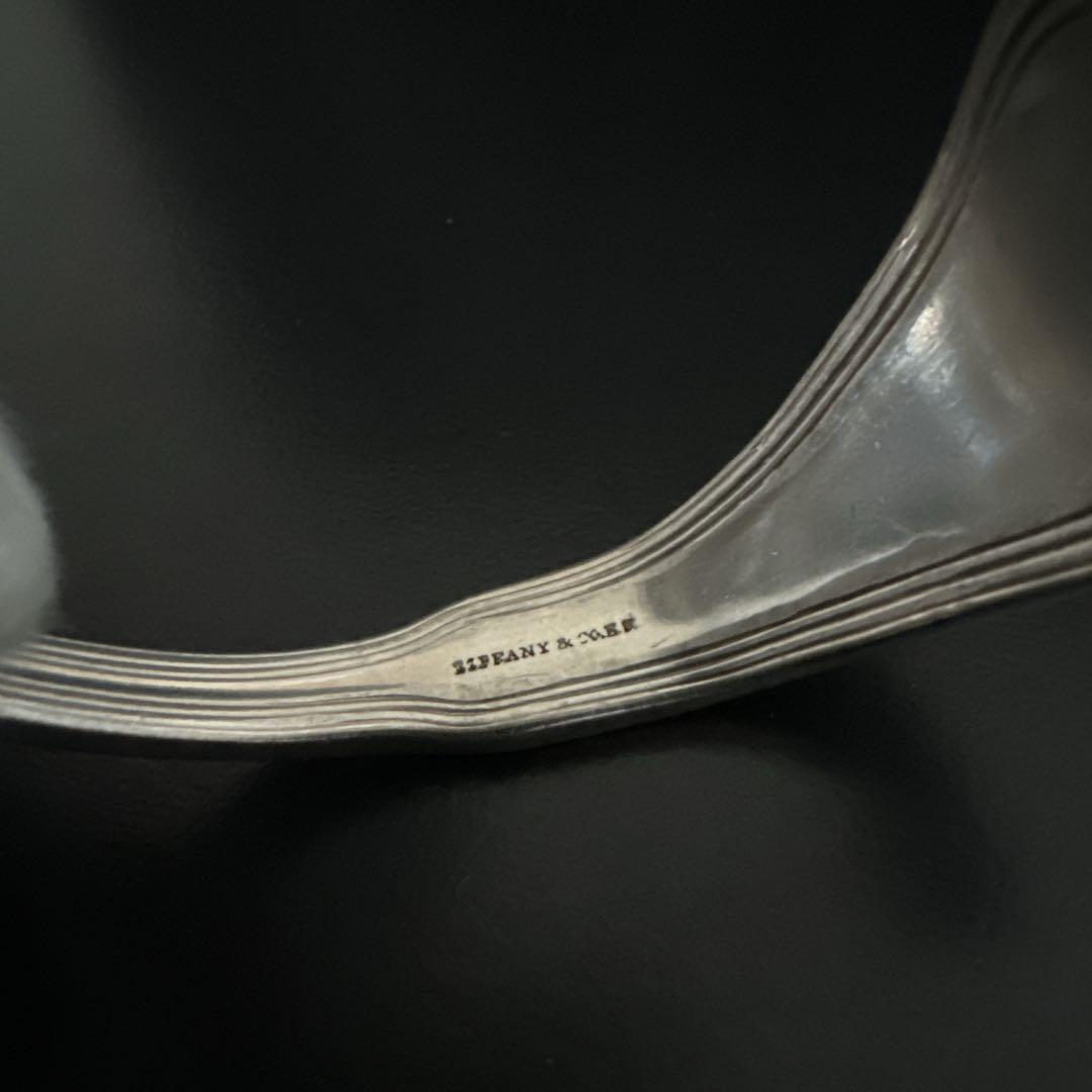 入手困難　希少　オールド　ティファニー バングル　フォーク　シルバー　カトラリー