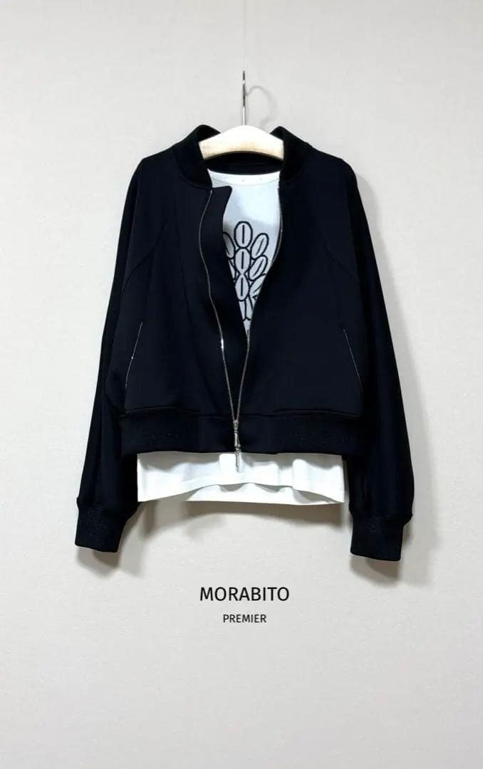 MORABITO モラビト《プルミエ 》ウインドフラップ デザインブルゾン