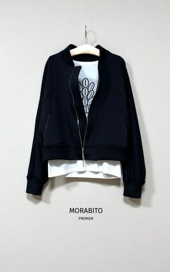 MORABITO モラビト《プルミエ 》ウインドフラップ デザインブルゾン
