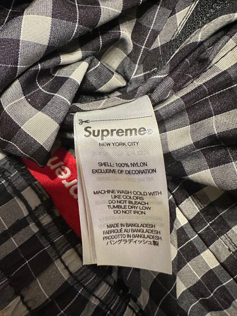 パンツ supreme Plaid Warm Up Pant