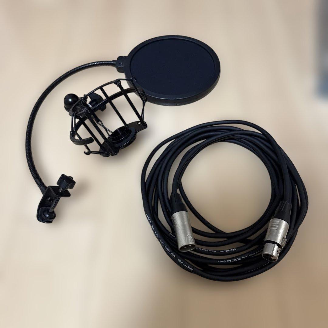 Audio-Technica AT2020 付属品付