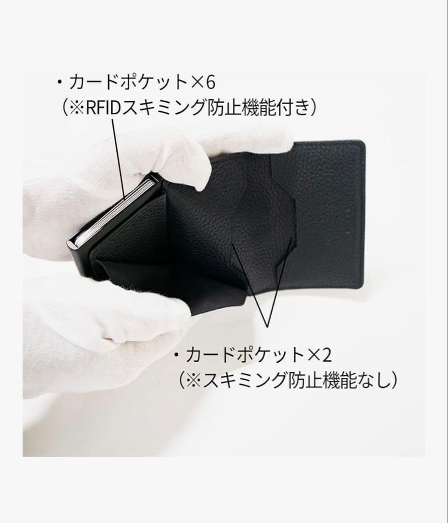 BALLY スマートウォレット　ネイビー