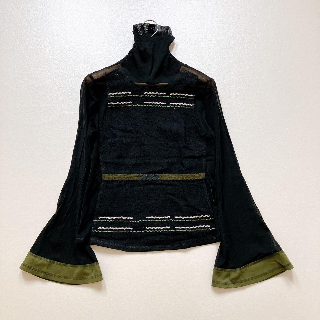 エイココンドウ　セットアップ　ジャケット　インナー　トップス　ウール　黒