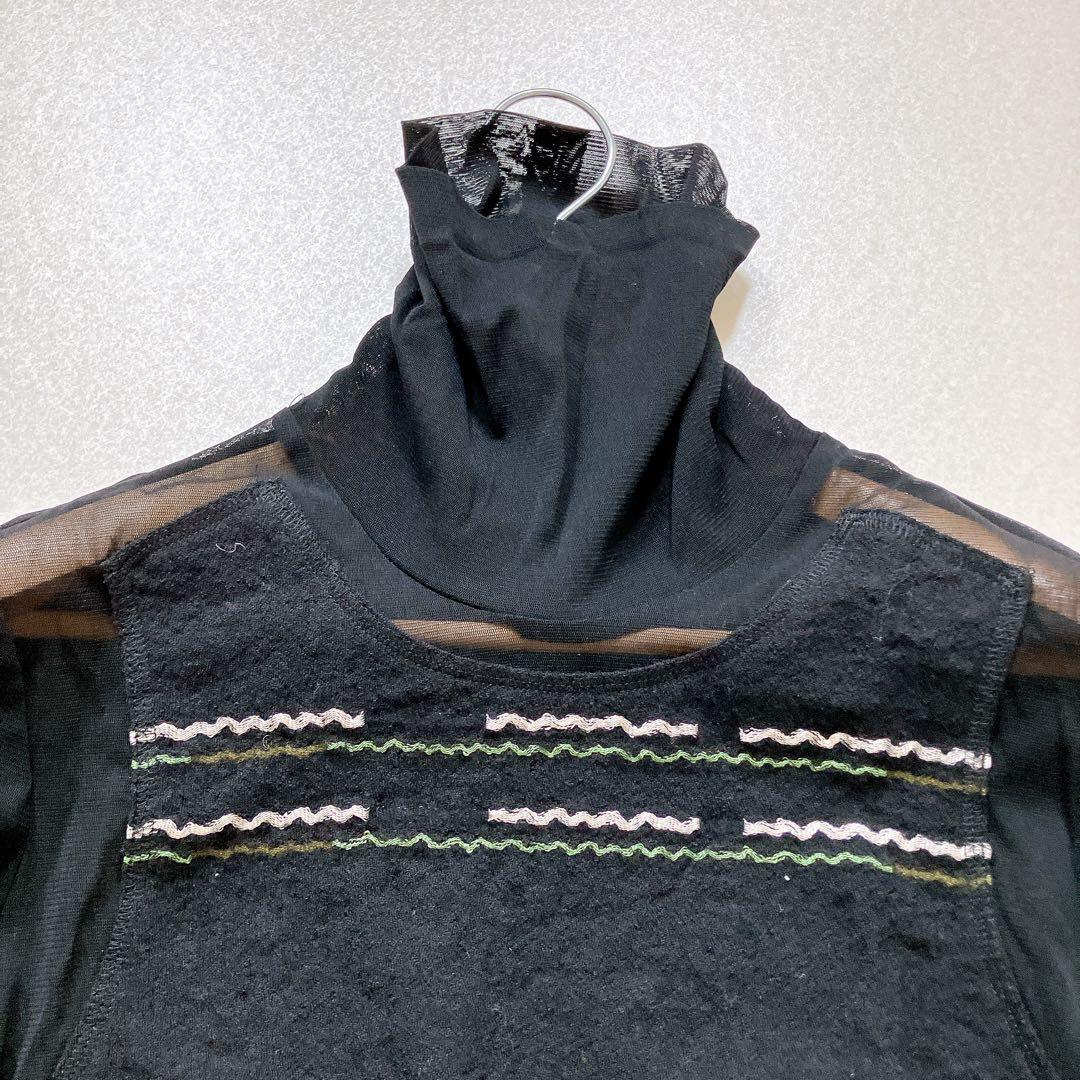 エイココンドウ　セットアップ　ジャケット　インナー　トップス　ウール　黒