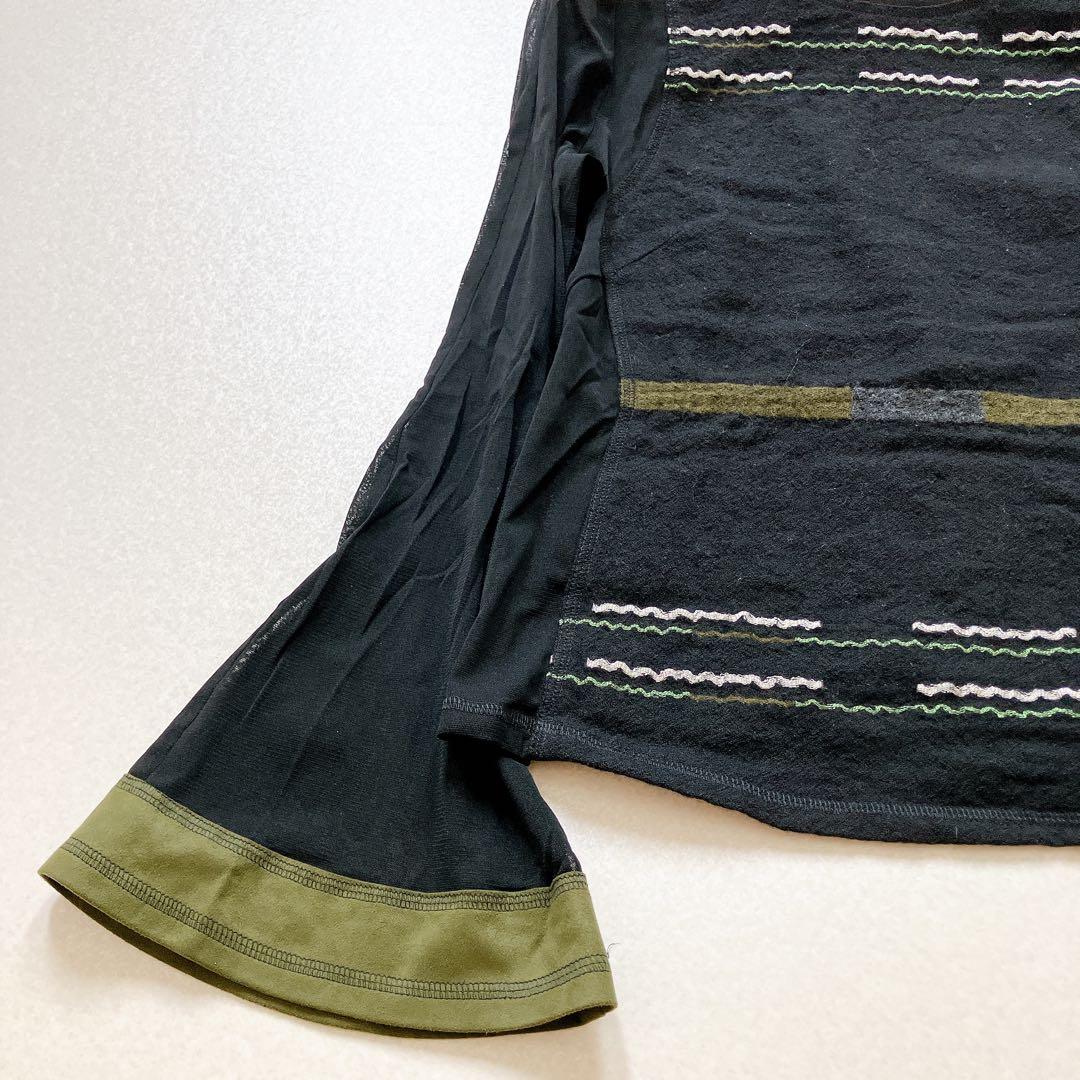 エイココンドウ　セットアップ　ジャケット　インナー　トップス　ウール　黒