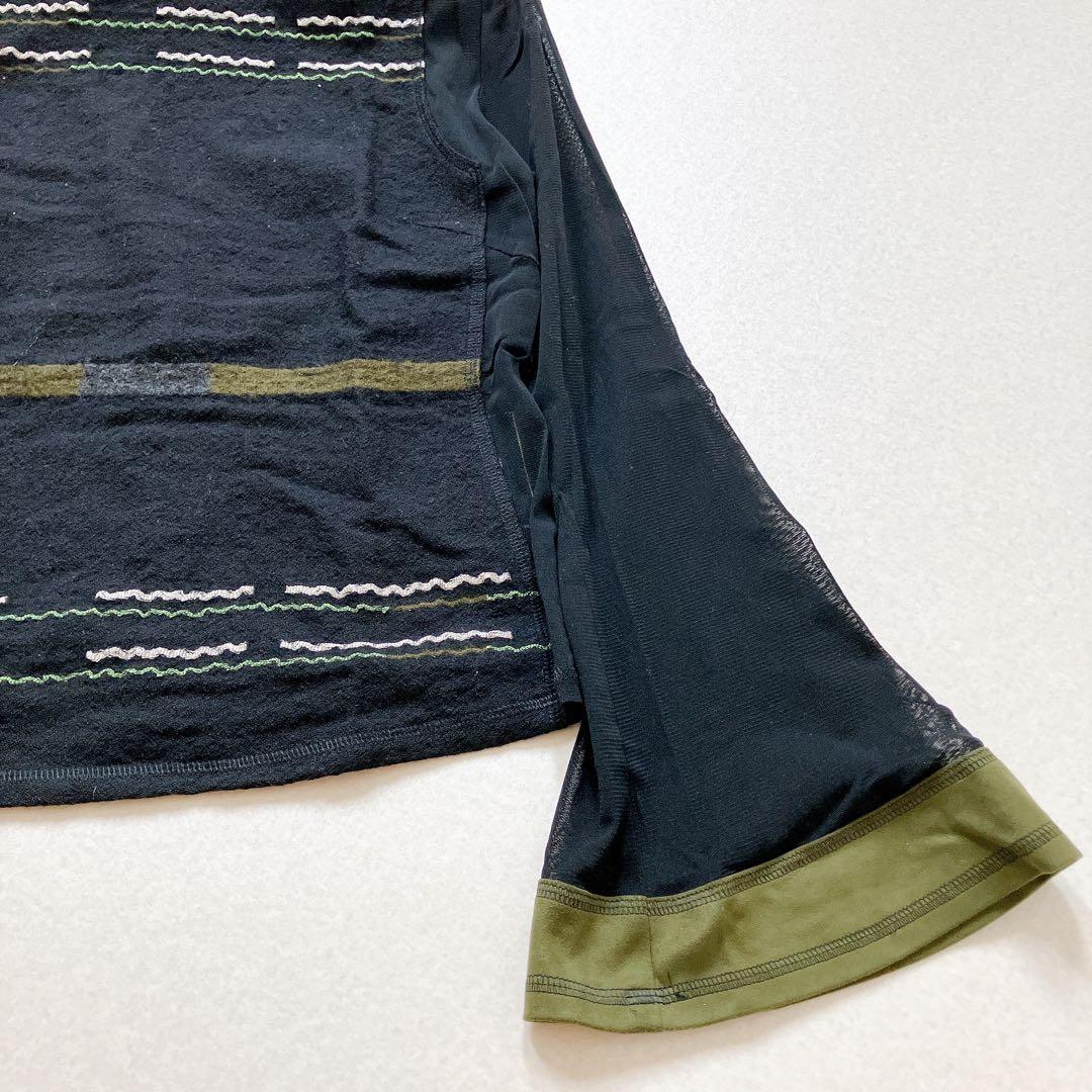 エイココンドウ　セットアップ　ジャケット　インナー　トップス　ウール　黒