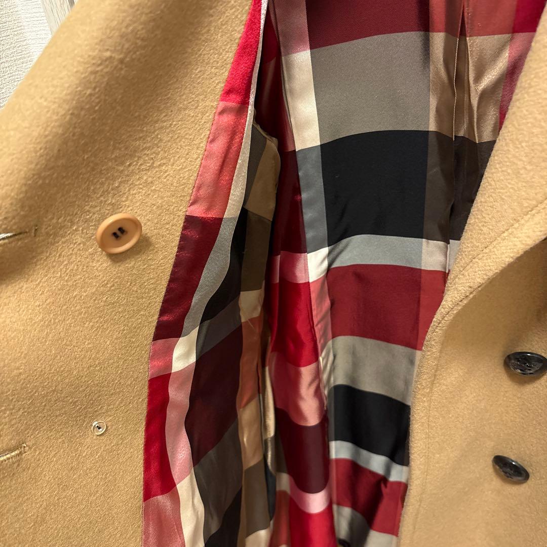 BLUE LABEL CRESTBRIDGE ベージュピーコート 38