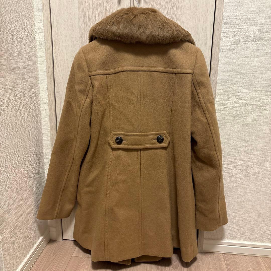 BLUE LABEL CRESTBRIDGE ベージュピーコート 38