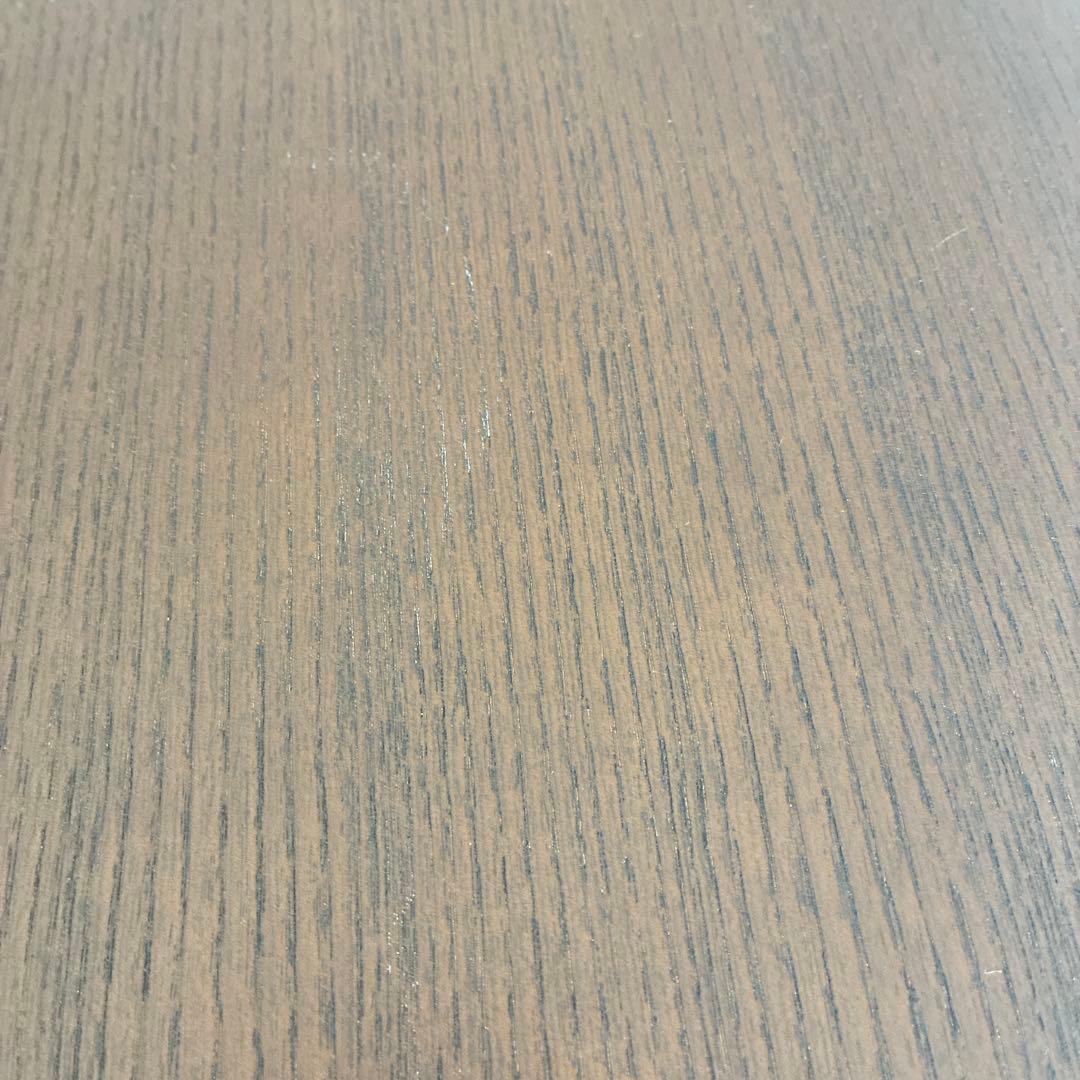 ダークブラウン木製センターテーブル