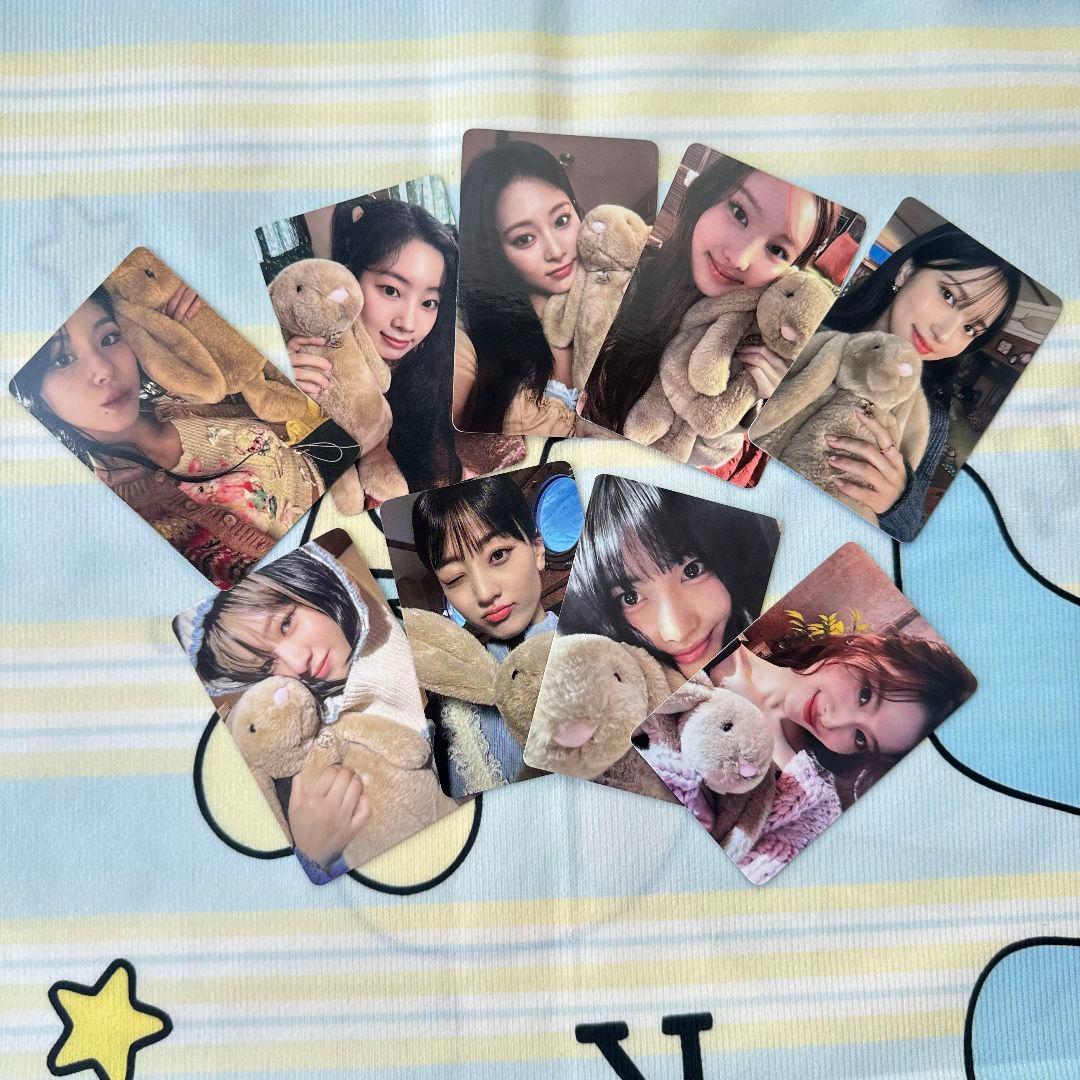 TWICE 事前収録 with you-th 限定トレカ 9枚