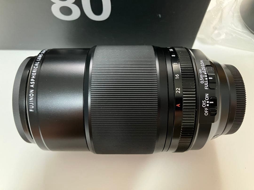 富士Xマウント 80mmf2.8 R LM OIS WR Macro バル切れ有