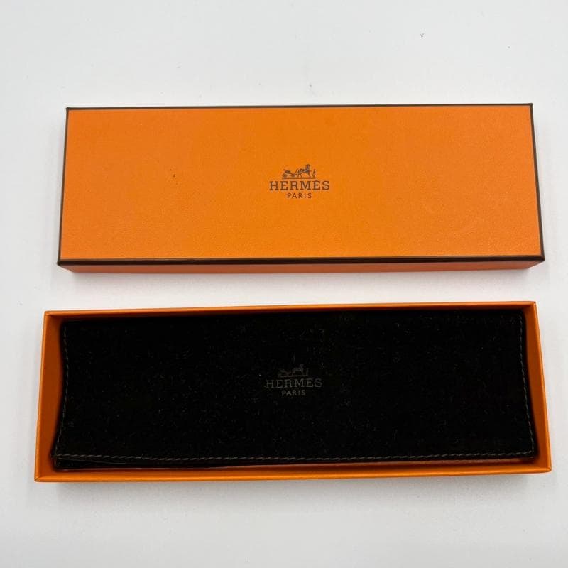 極美品 HERMES かんざし バッファローホーン セリエ