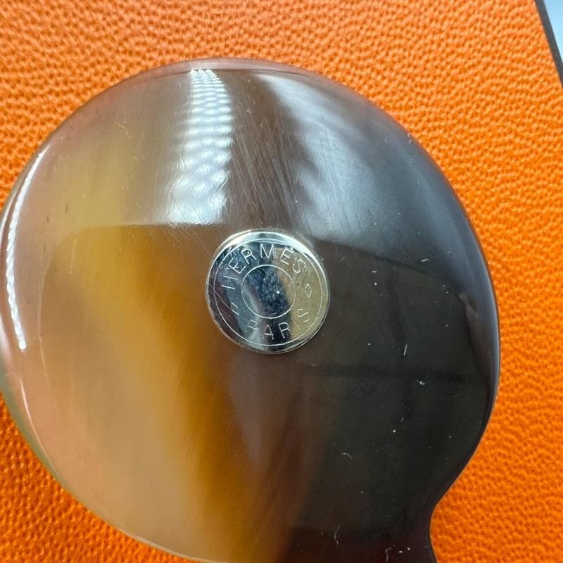 極美品 HERMES かんざし バッファローホーン セリエ