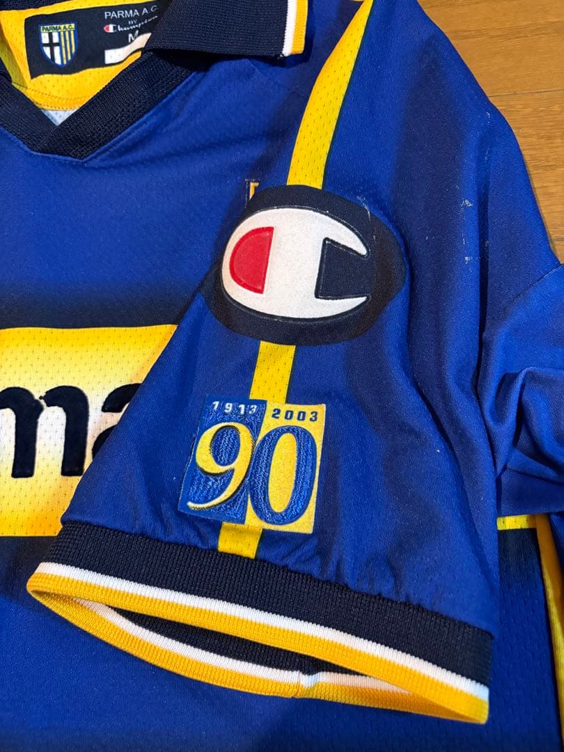パルマ　中田 7番 ゲームシャツ champion 03シーズン NAKATA