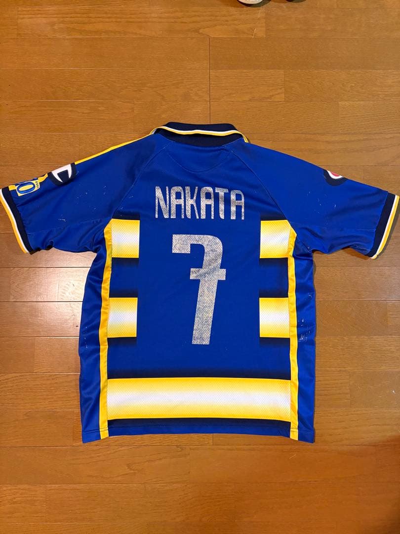 パルマ　中田 7番 ゲームシャツ champion 03シーズン NAKATA