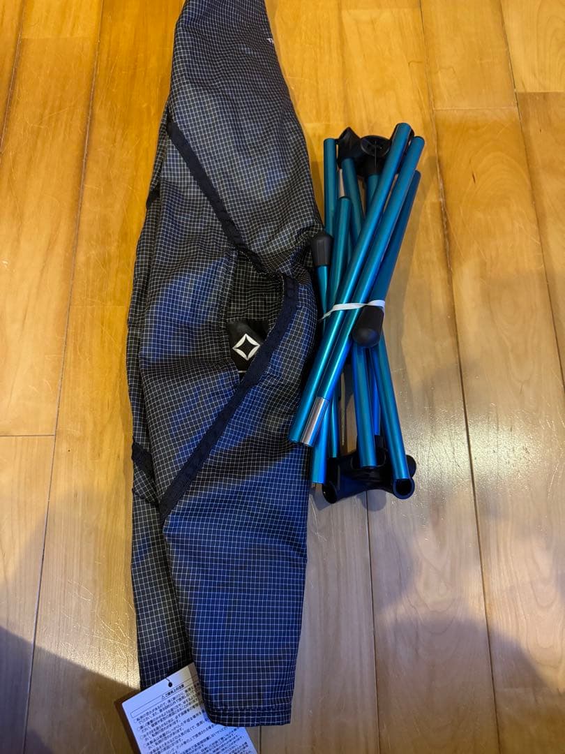 Helinox チェアゼロ　グレー・ブラック　ヘリノックス