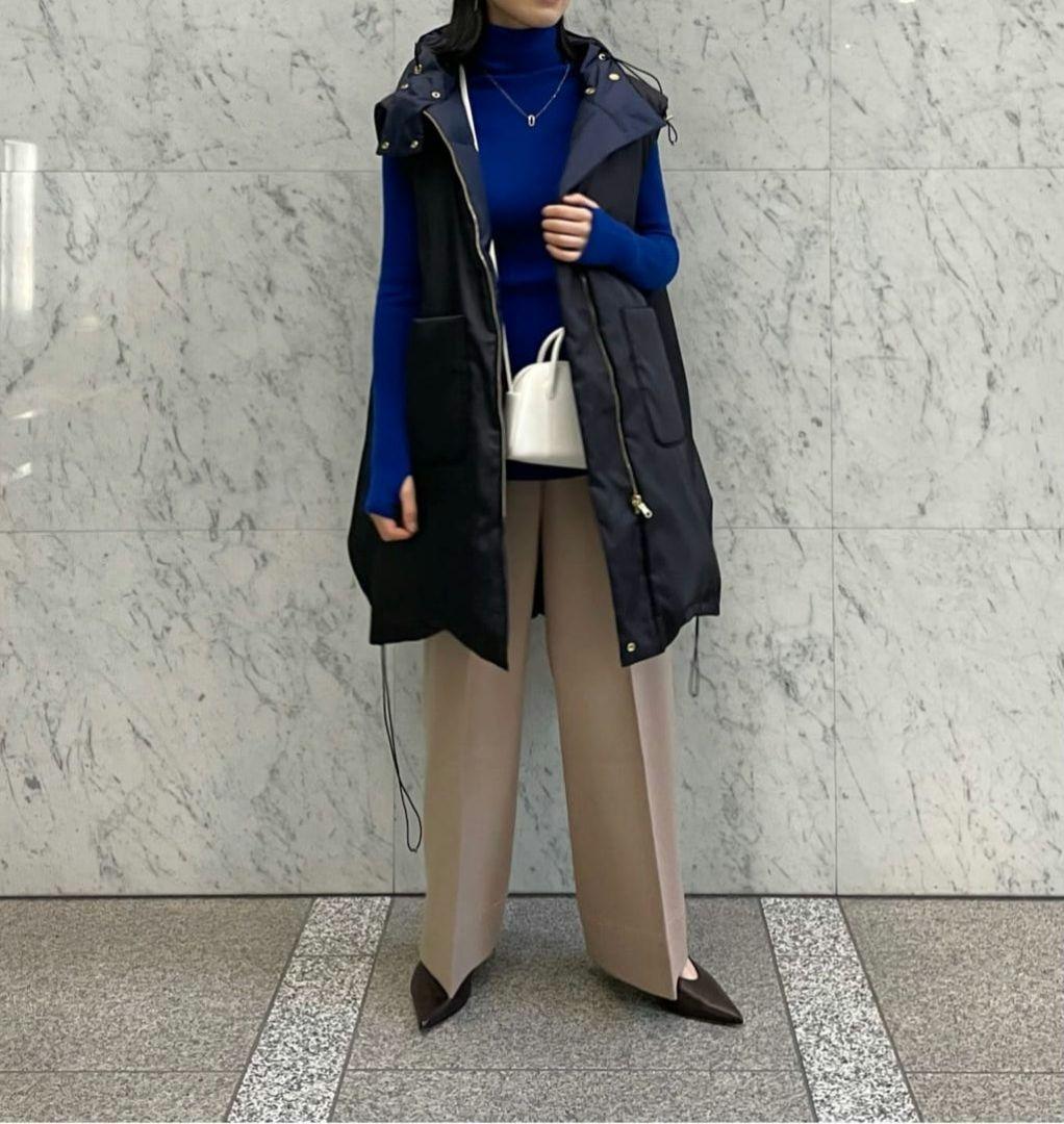 リバーシブルダウンベスト