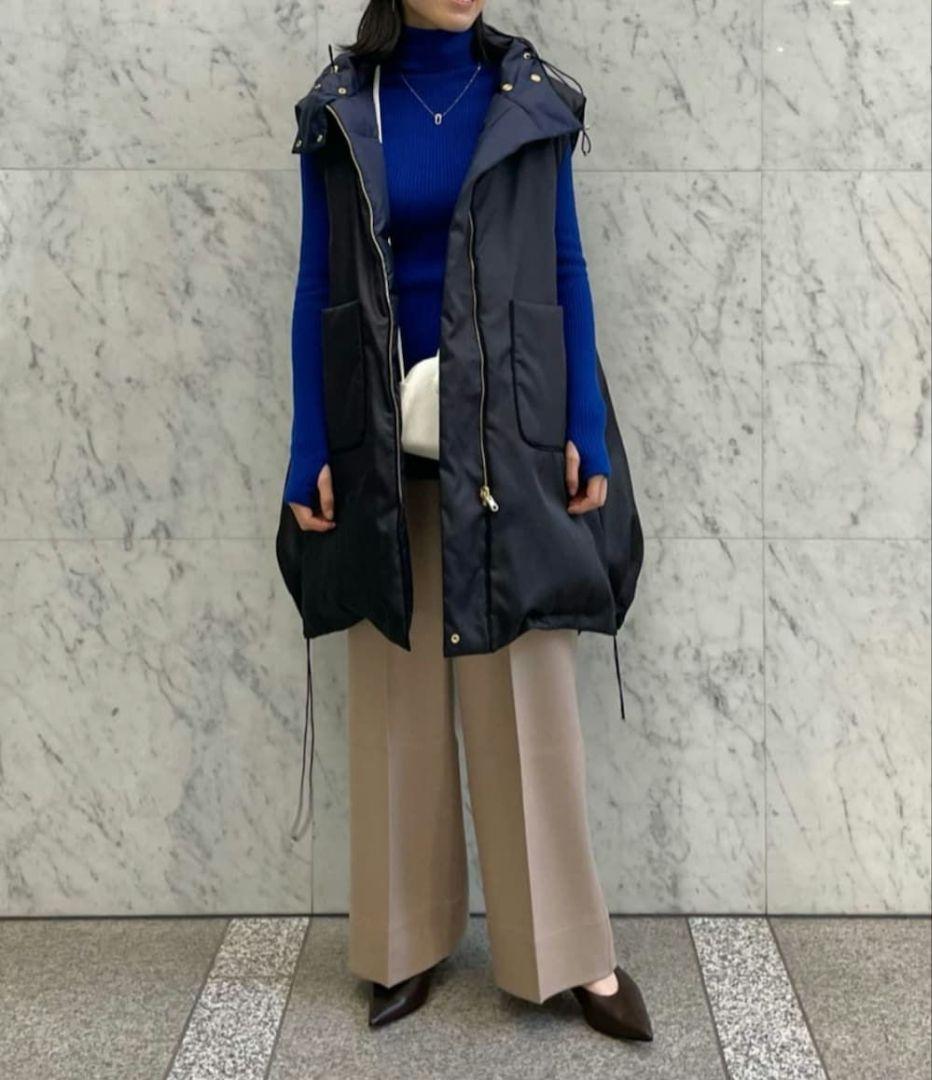 リバーシブルダウンベスト