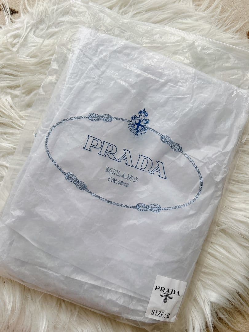 ロゴニット　リブニット　トップス　グレー　38 M