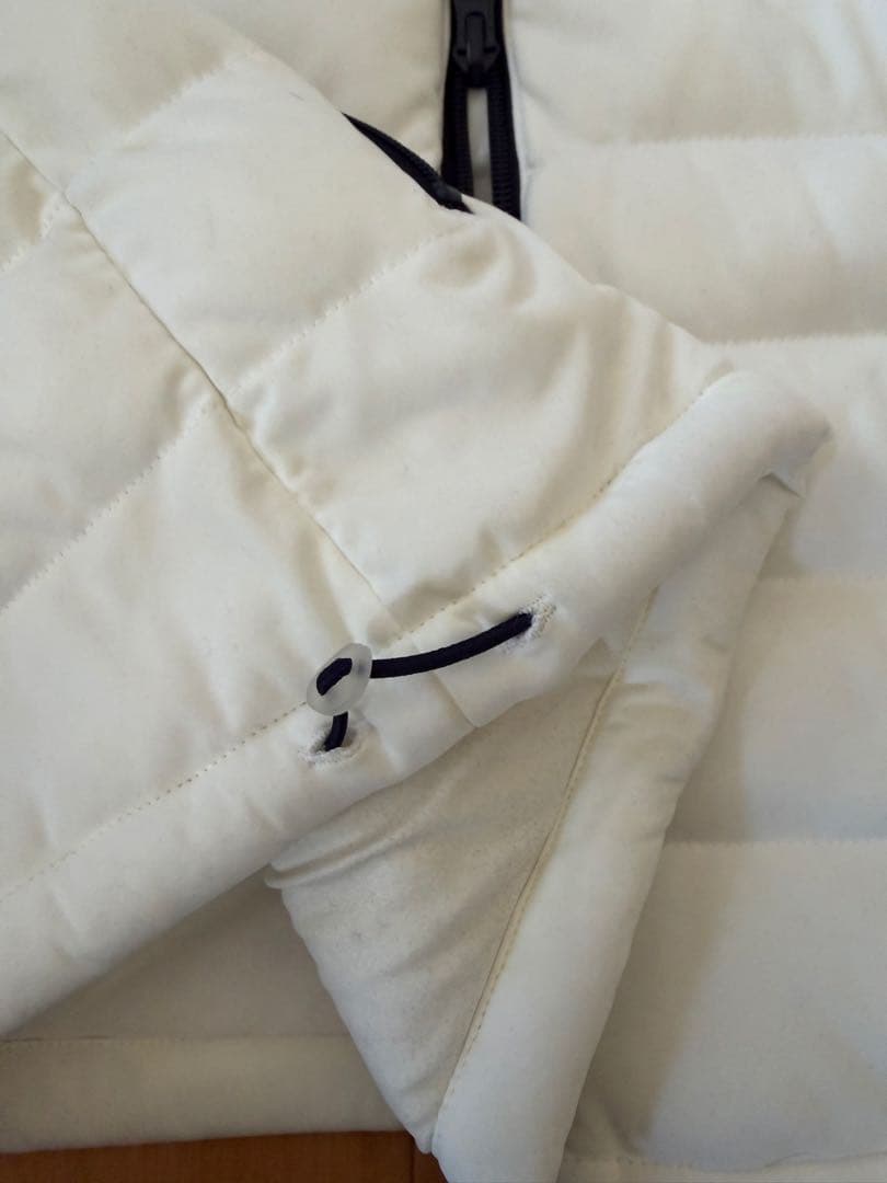 and per se ホワイトダウンジャケット