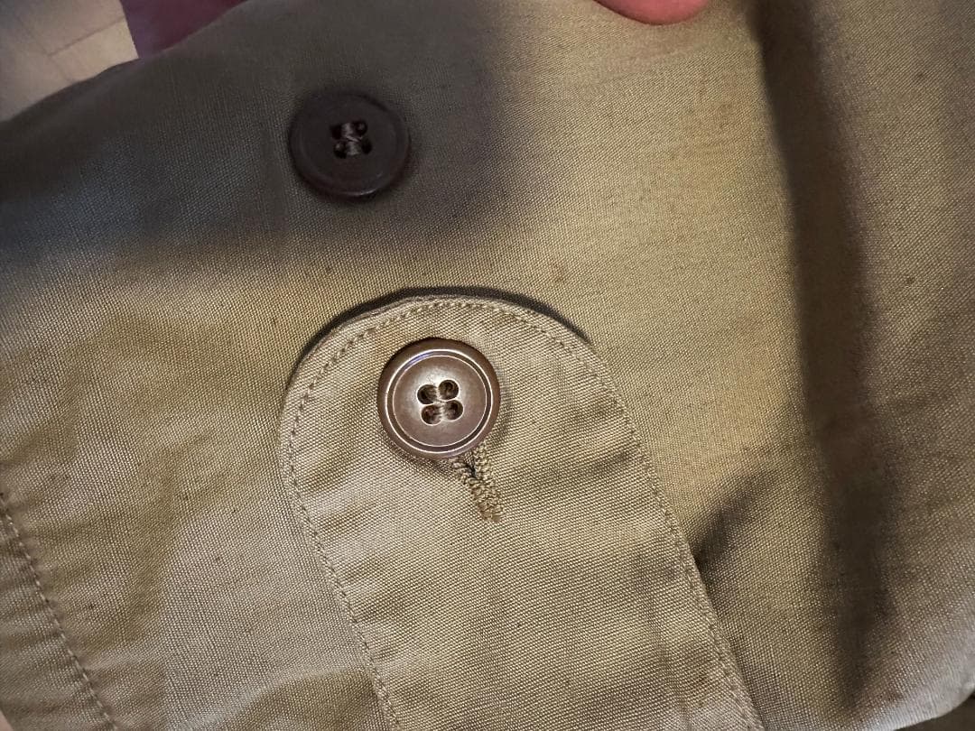 40s U.S.NAVY M-1943 マッキーノコート ジープコート L