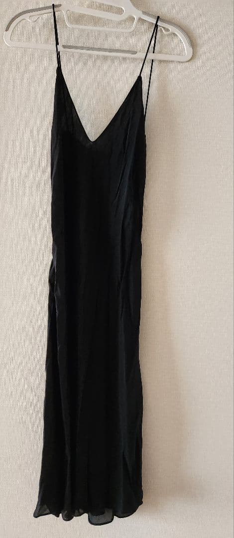 Itami ラルフローレン　ブラックフローラルシルクジョーゼット膝丈ドレス