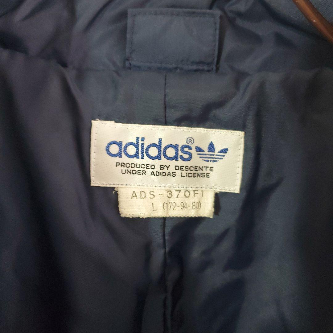 80s アディダス adidas スキー中綿 線 ジャケット ジャンパー