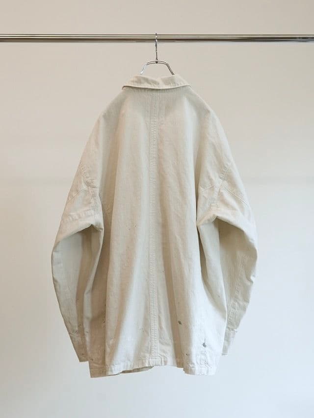 【ANCELLM】 DENIM COVERALL(WHITE)年末限定値下げ