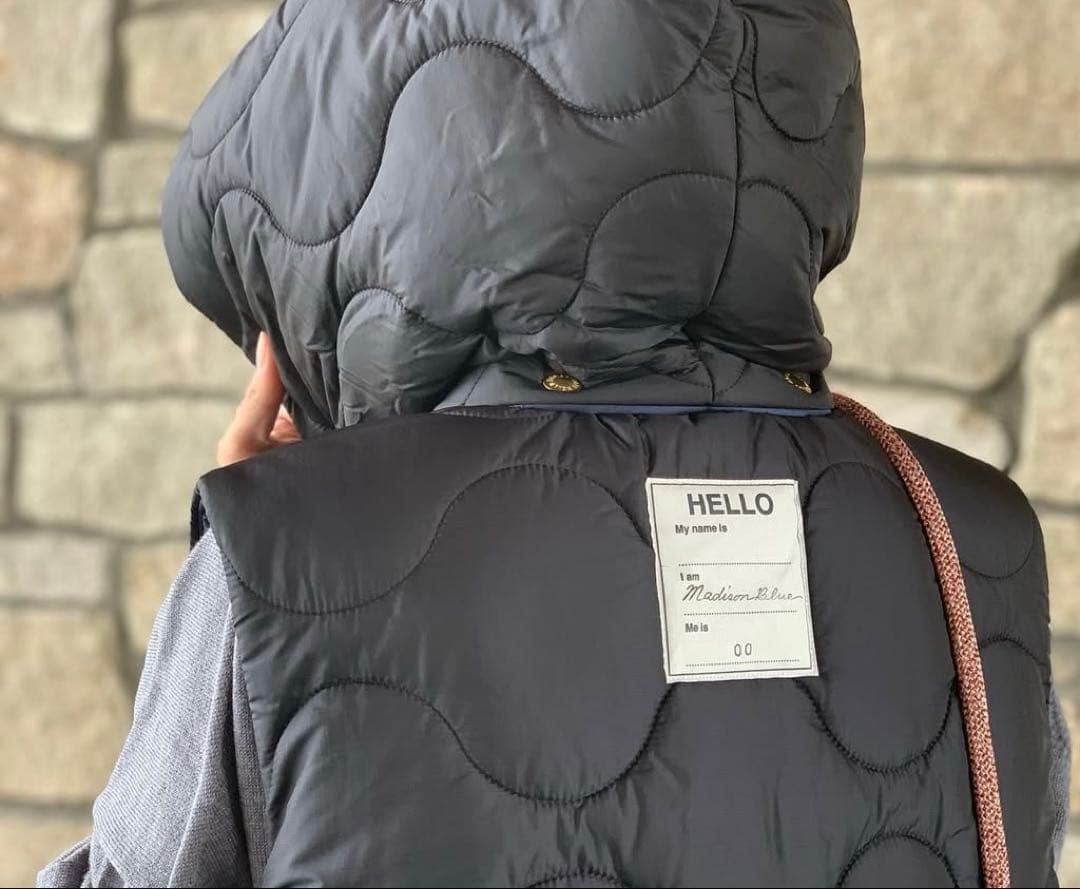 MADISONBLUE マディソンブルー　ジレ キルティングベスト コート