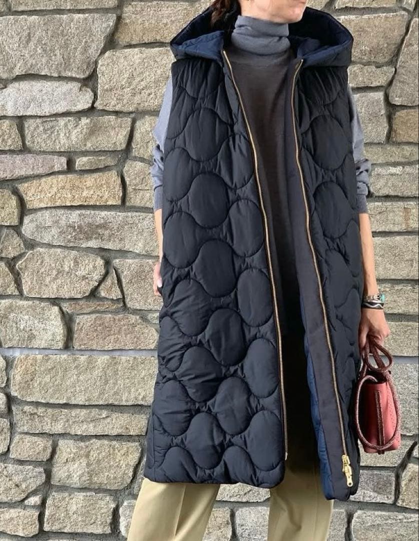 MADISONBLUE マディソンブルー　ジレ キルティングベスト コート