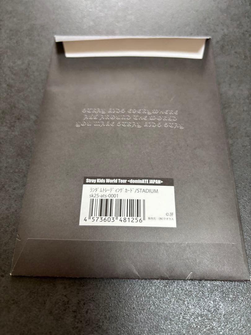 Straykids　バンチャン　直筆サイン入り　インスタント写真