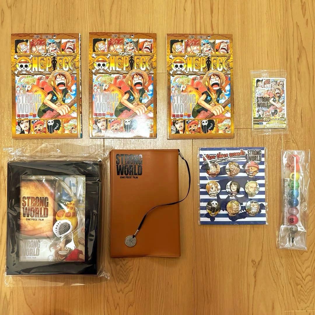 ワンピース　歴代映画入場特典＋歴代映画全15作パンフレットコンプリートセット